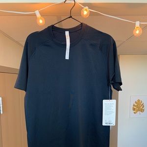 Navy Lululemon Athletic Tee